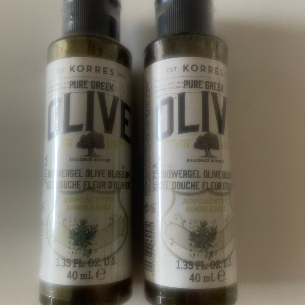 Korres Olive Blossom Shower Gel Duo